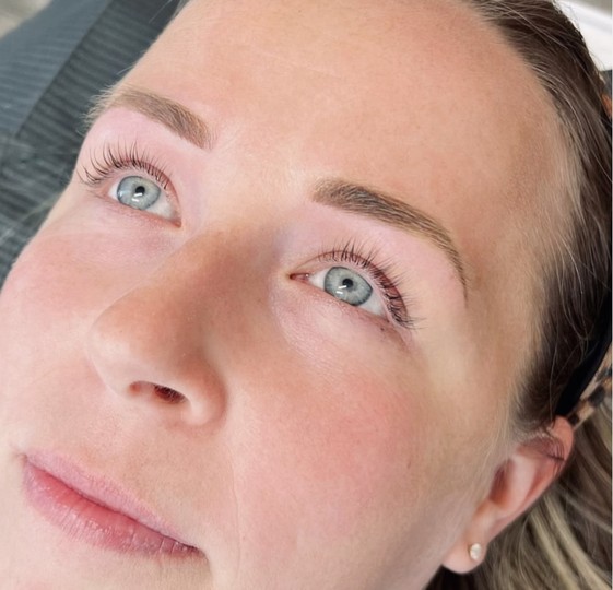 Powder brow result